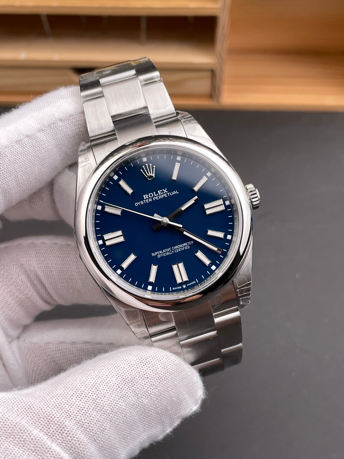 Rolex Oyster Perpetual (Navy)