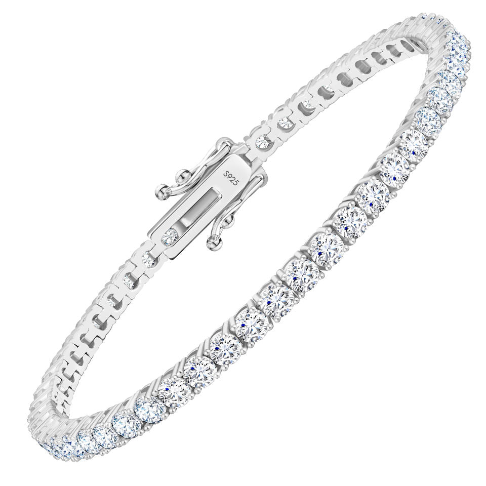 VVS Moissanite Signature Tennis Bracelet